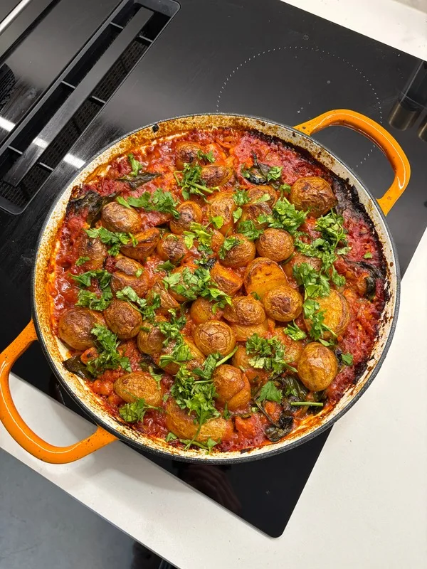 Bombay potato pie